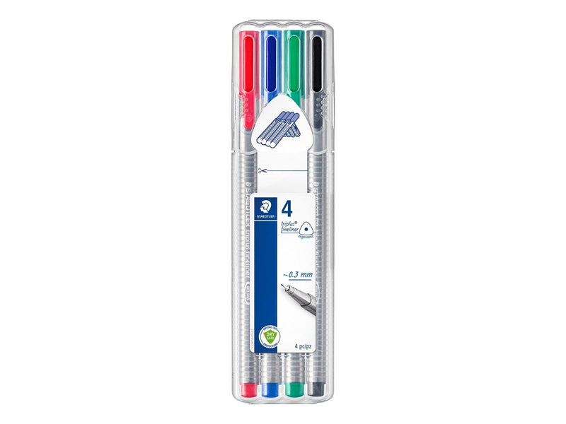 Staedtler Fineliner triplus 0.3mm 4pcs.box