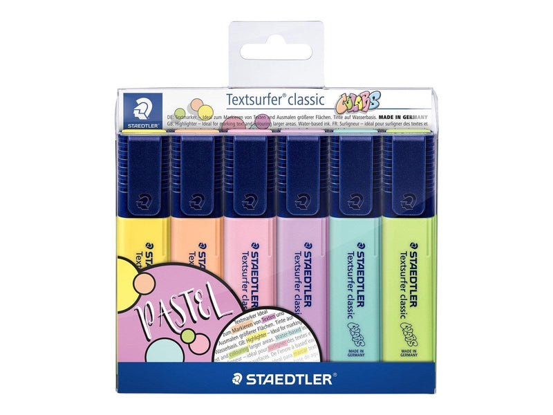 Staedtler Highlighter Textsurf.cl.6pcs.wallet