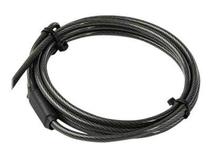 StarTech.com 6' (2m) 3-in-1 Universal Laptop Cable Lock - Keyed Security Lock for K-Slot Nano & Wedge Slot Desktop/Laptop - Anti