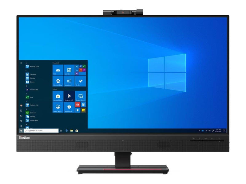 27" Lenovo ThinkVision T27hv-20 - 2560x1440 - IPS - 90W USB HUB - LAN (RJ-45) - Webcam / Speakers