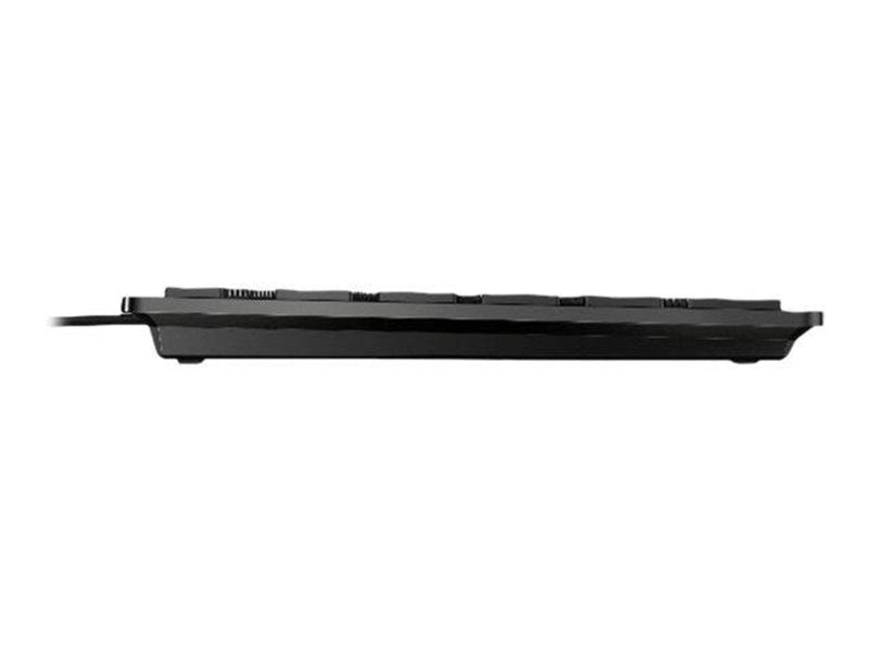 Cherry KC 6000 SLIM - Tastaturen - Belgien - Schwarz