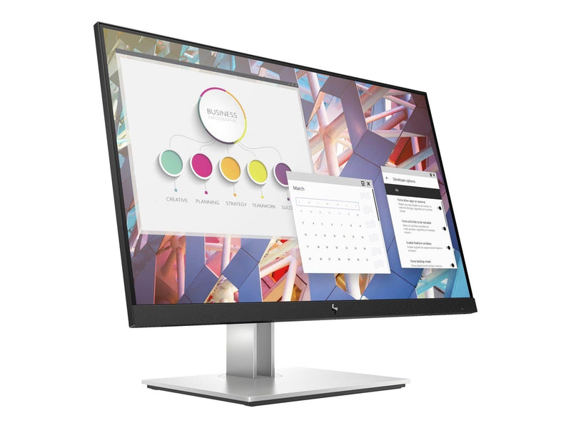 24" HP E24 G4 - 1920x1080 - IPS - USB HUB