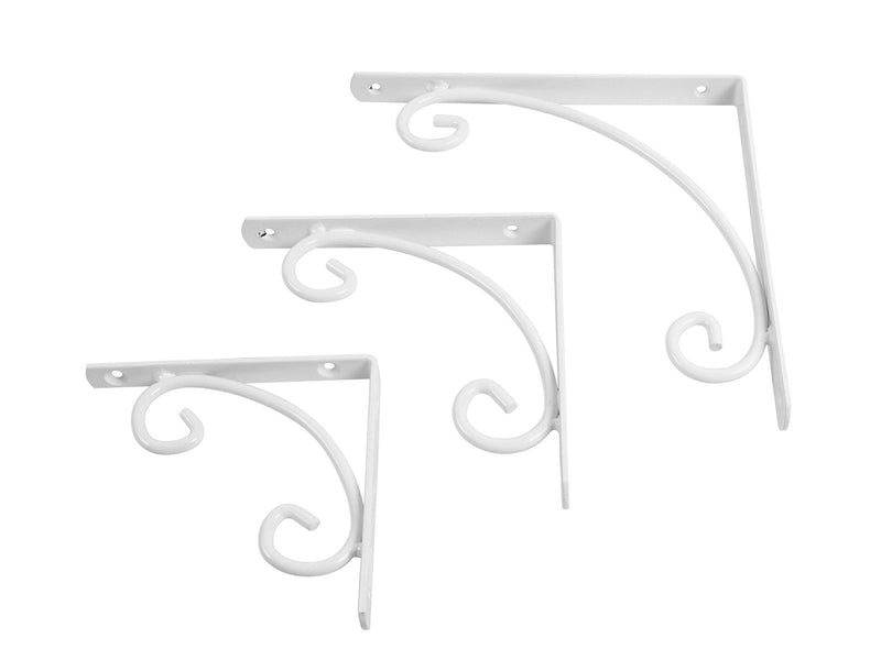 Homeit Shelf bracket "Almue" 125 x 125mm - Antique white