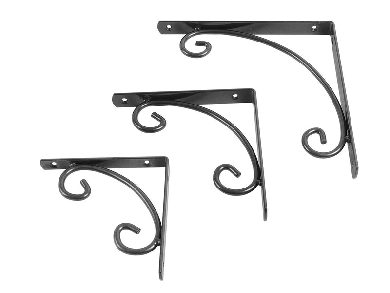 Homeit Shelf bracket "Almue" 125 x 125mm - anthracite