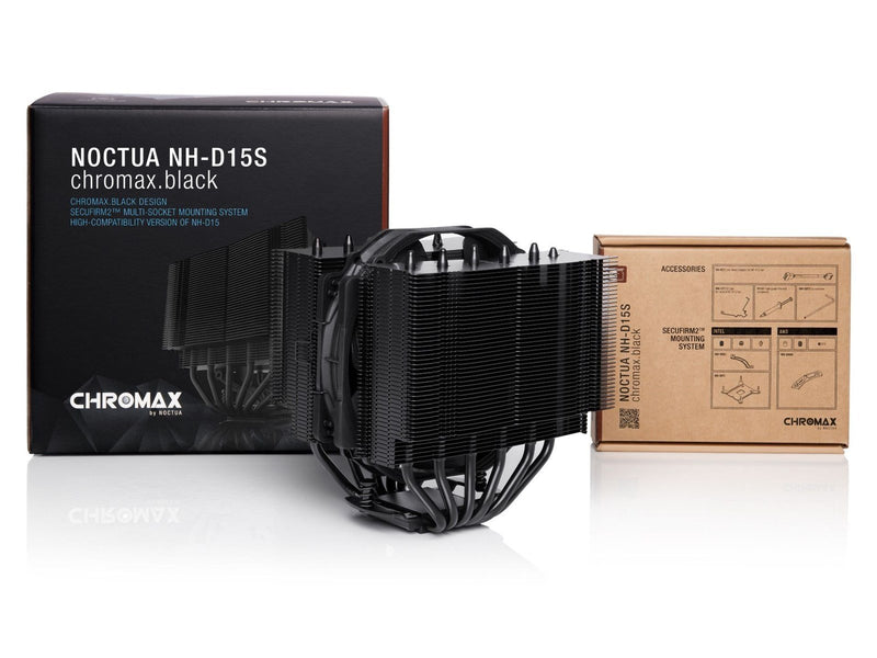 Noctua NH-D15S chromax.black - CPU-Luftkühler - Max 25 dBA