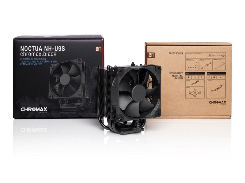 Noctua NH-U9S chromax.black - CPU-Luftkühler - Max 22 dBA