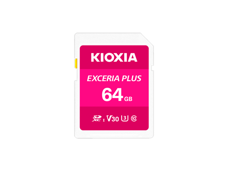Kioxia EXCERIA Plus SD - 98MB/s - 64GB