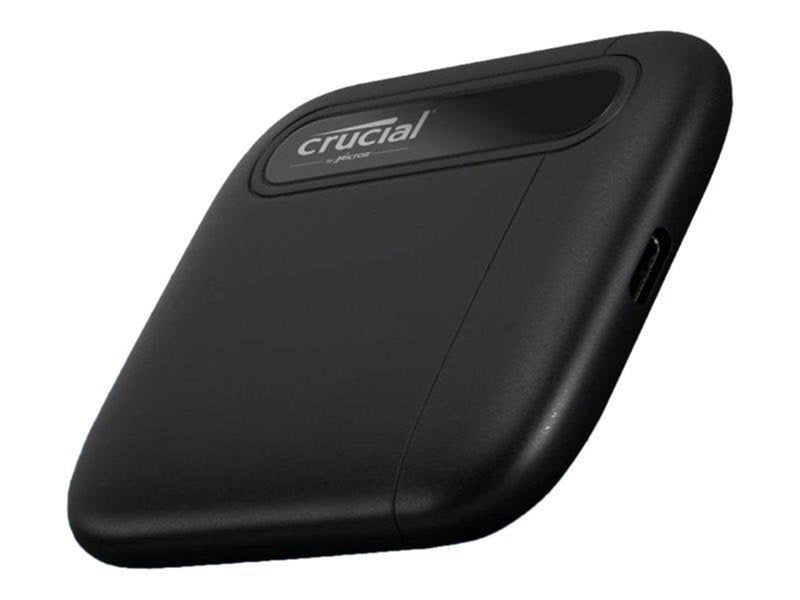 Crucial X6 Portable SSD - 2TB - Extern SSD - USB 3.2 Gen 2