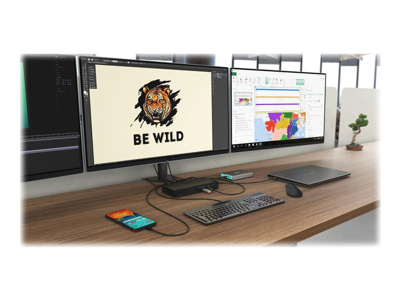 I-Tec Thunderbolt 3 3x Display Docking Station + Power Delivery 96W