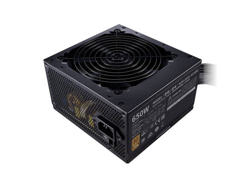 Cooler Master MWE Bronze V2 650 Netzteile - 650 Watt - 120 mm - ATX - 80 Plus Bronze zertifiziert