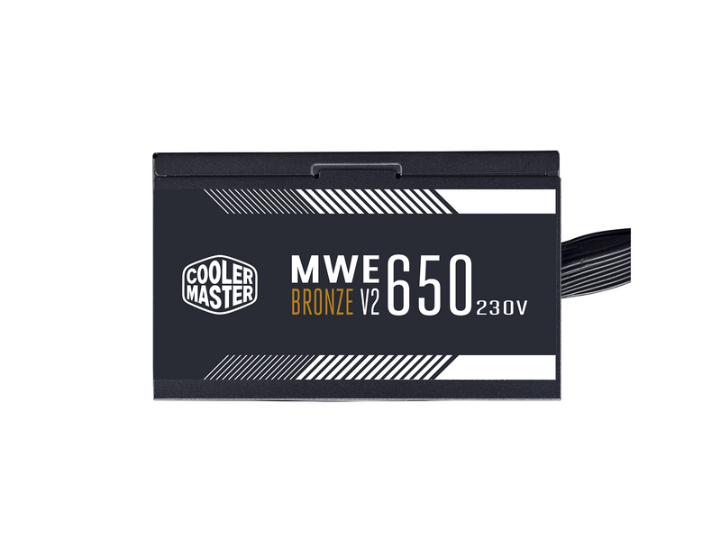 Cooler Master MWE Bronze V2 650 Netzteile - 650 Watt - 120 mm - ATX - 80 Plus Bronze zertifiziert