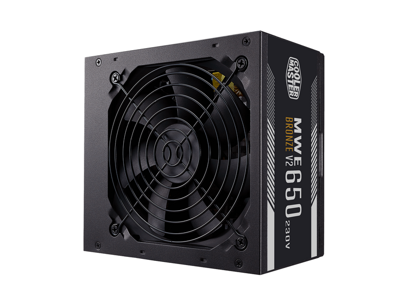 Cooler Master MWE Bronze V2 650 Netzteile - 650 Watt - 120 mm - ATX - 80 Plus Bronze zertifiziert