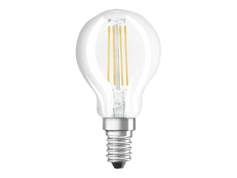 Osram LED-Lampe Standard A60 4W/827 (40W) Clear 3-step Dimmable E14