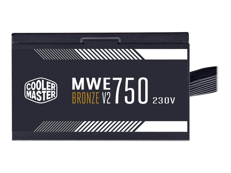 Cooler Master MWE Bronze V2 750 Netzteile - 750 Watt - 120 mm - ATX - 80 Plus Bronze zertifiziert