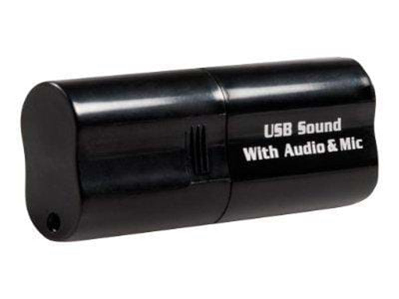 StarTech.com USB Stereo Audio Adapter External Sound Card