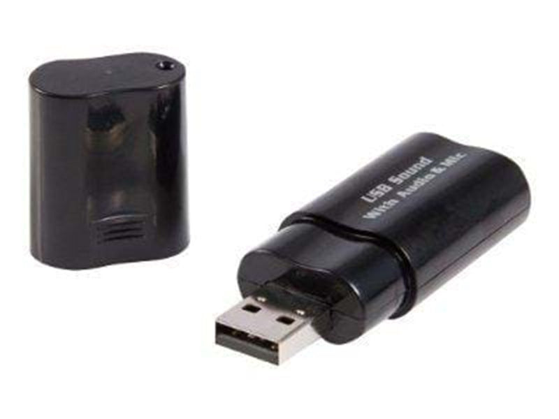 StarTech.com USB Stereo Audio Adapter External Sound Card