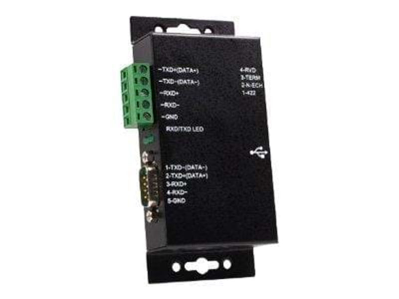 StarTech.com 1 Port Metall Industrial USB zu RS422/RS485 Serial Adapter w/ Isolation