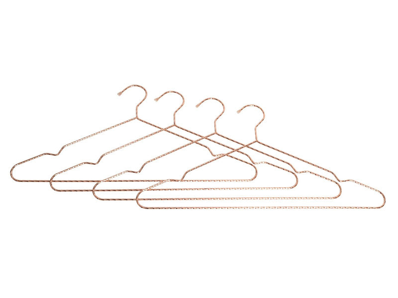 Homeit Hanger twisted bronze – 4-pack