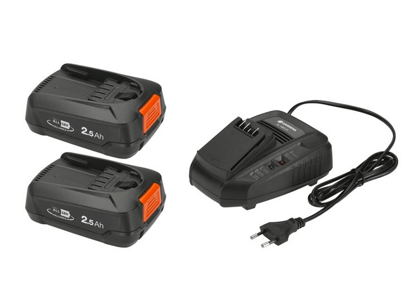 Gardena Starter-Set P4A2 x PBA 18V/45 + AL 1830 CV