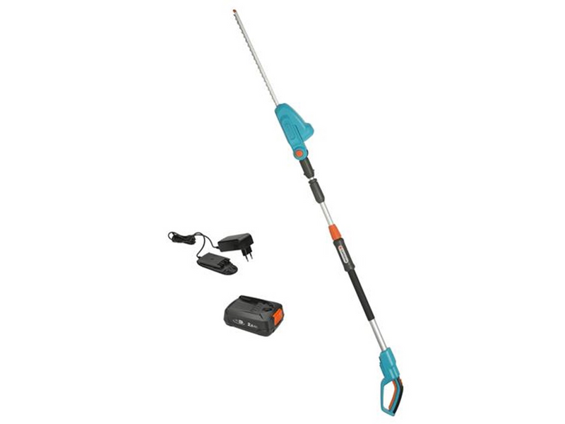Gardena Battery Telescopic Hedge Trimmer THS 42/18V P4A Ready-To-Use Set