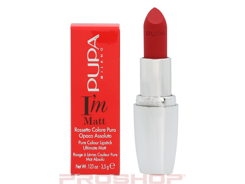 PUPA Milano Pupa I'm Pupa Lipstick - 071 True Red Matt