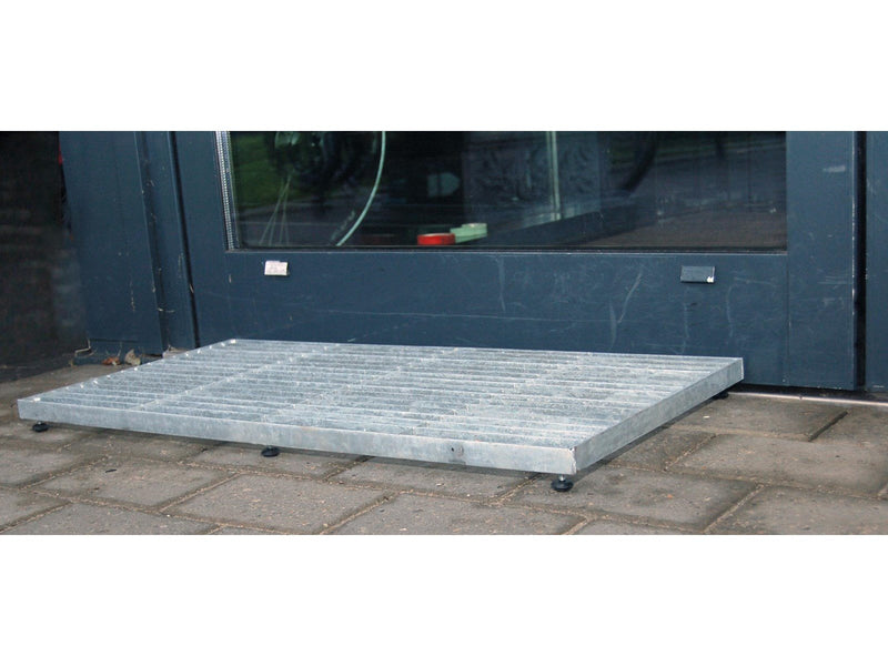 Homeit Doorstep grid rectangular - galvanised