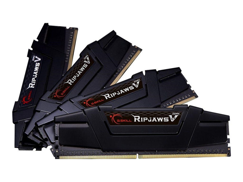G.Skill Ripjaws V DDR4-2666 - 128GB - CL19 - Quad Channel (4 pcs) - Intel XMP - Schwarz