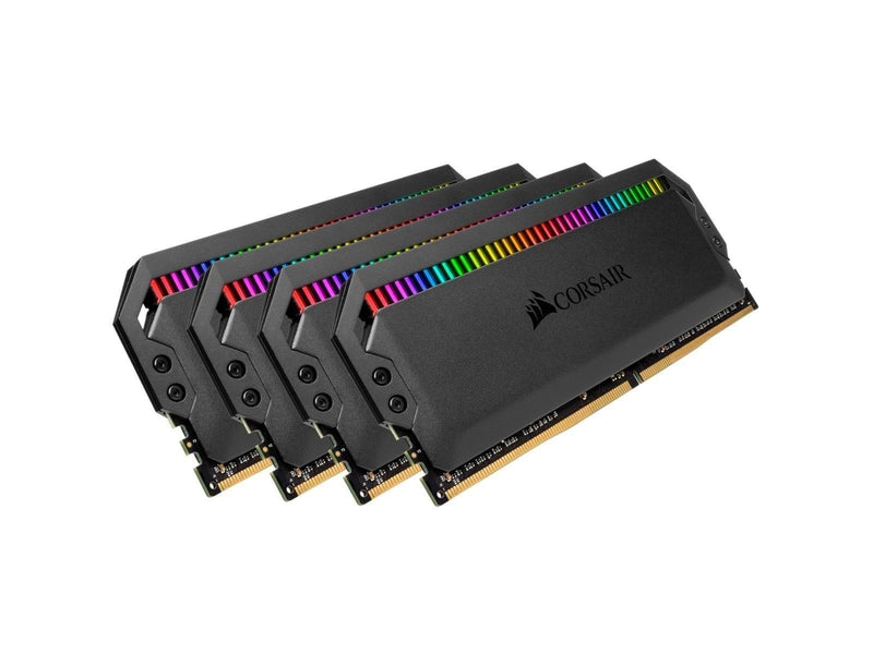 Corsair Dominator Platinum RGB DDR4-3200 - 64GB - CL16 - Quad Channel (4 pcs) - Intel XMP - Schwarz mit RGB