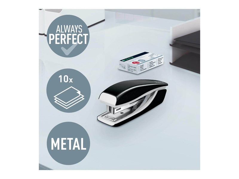 Esselte  NeXXt WOW Mini-Heftgerät (Metall) Schwarz