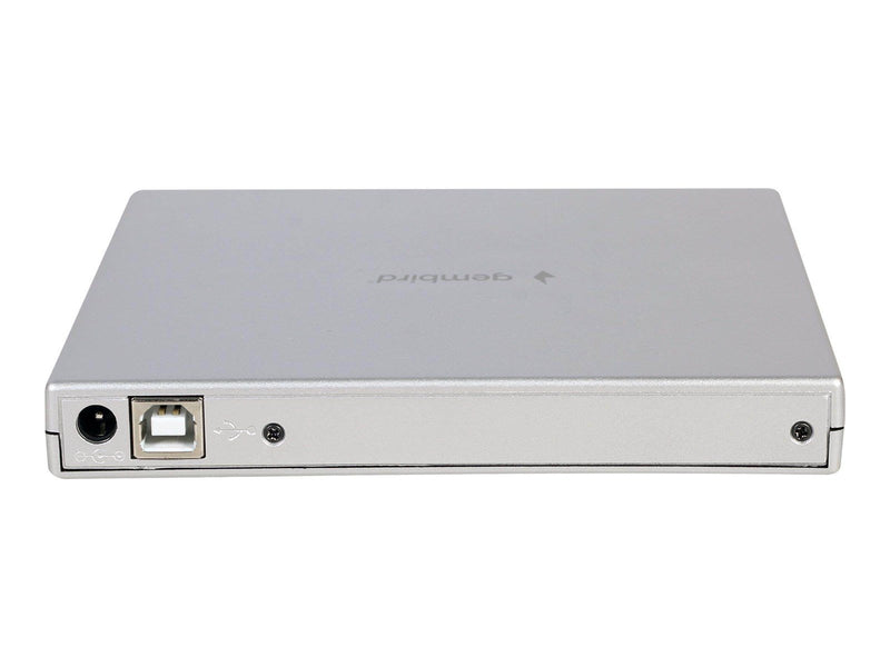 Gembird DVD-USB-02 - DVD±RW (±R DL) / DVD-RAM drive - USB 2.0 - external - DVD-RW (Brenner) - USB 2.0 - Silber