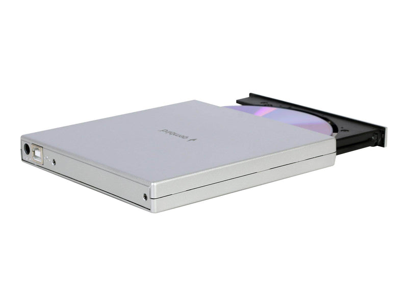 Gembird DVD-USB-02 - DVD±RW (±R DL) / DVD-RAM drive - USB 2.0 - external - DVD-RW (Brenner) - USB 2.0 - Silber