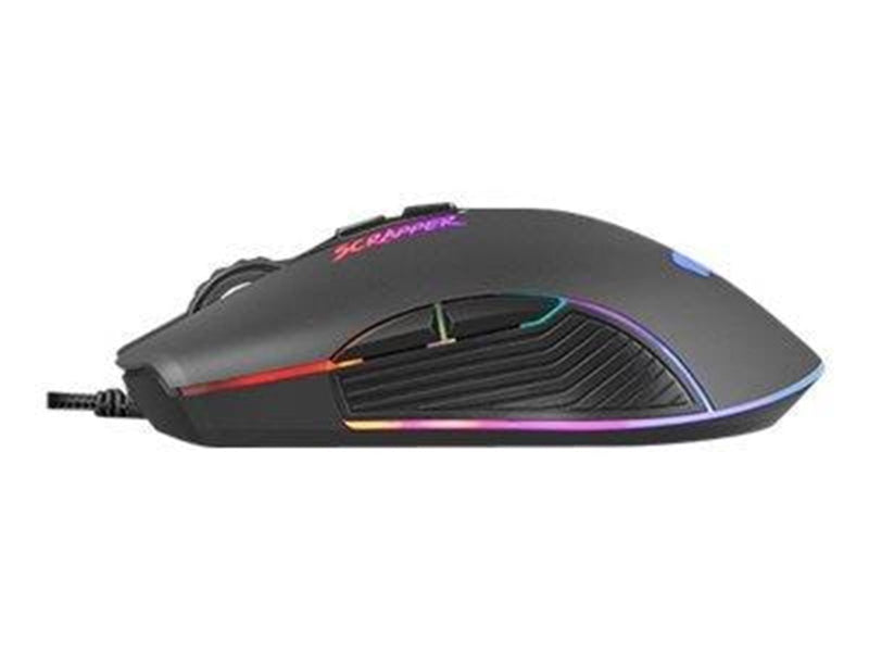 Natec FURY Scrapper - Maus (Schwarz)