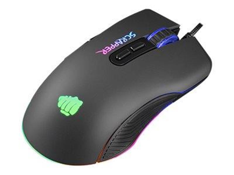Natec FURY Scrapper - Maus (Schwarz)