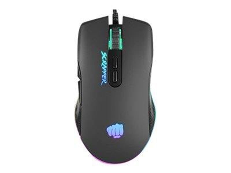 Natec FURY Scrapper - Maus (Schwarz)