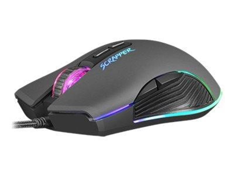 Natec FURY Scrapper - Maus (Schwarz)