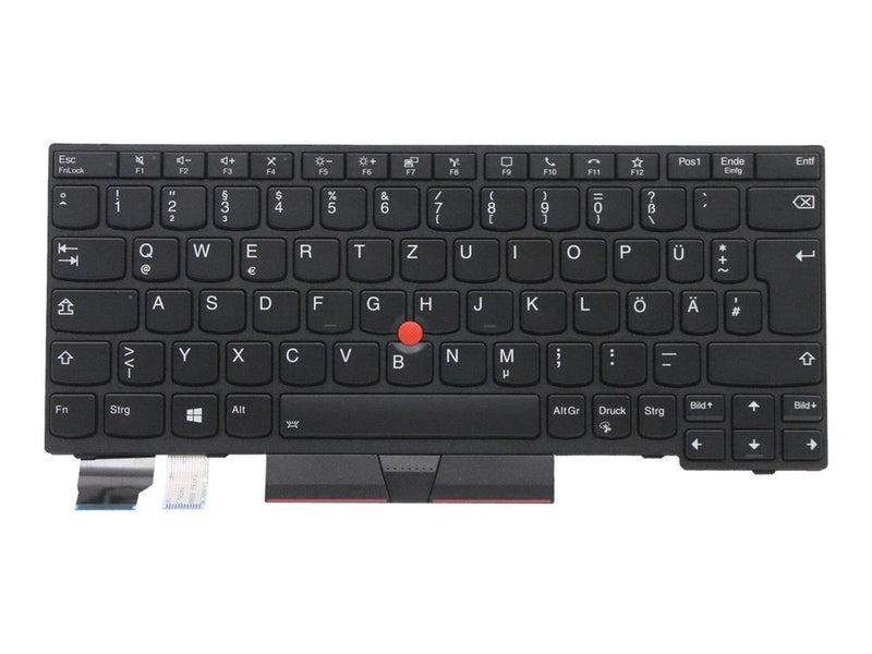 Lenovo Primax - Portable Keyboard - Ersatz - Deutsch - Schwarz
