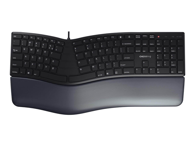 Cherry KC 4500 ERGO - Tastaturen - Englisch - Schwarz