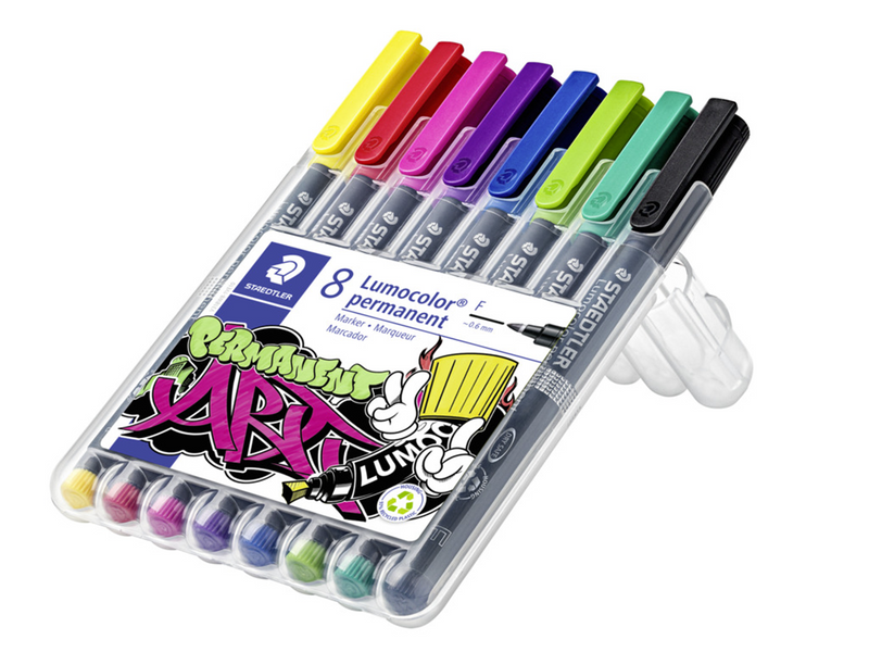 Staedtler Universal pen Lumocolor perm F 8pcs