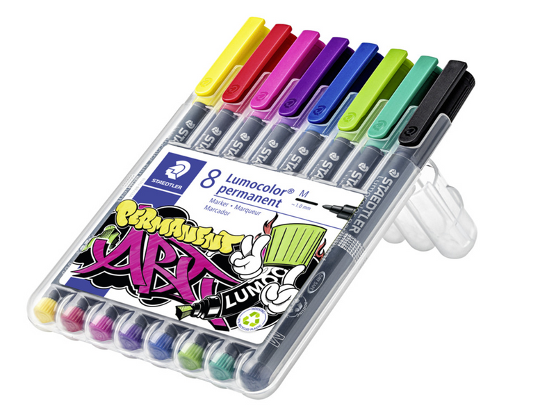 Staedtler Universal pen Lumocolor perm M 8pcs