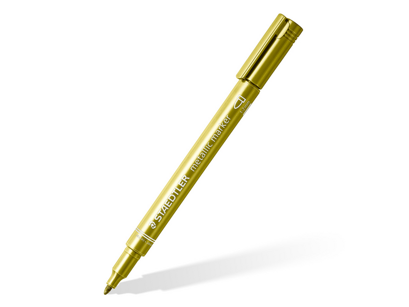 Staedtler Metal.pen gold.silver& white pen BC