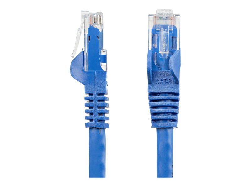 StarTech.com 100ft CAT6 Ethernet Cable - Blue Snagless Gigabit CAT 6 Wire - 100W PoE RJ45 UTP 650MHz Category 6 Network Patch Co