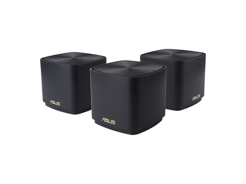 ASUS ZenWiFi AX Mini Black (XD4) (3-pack) - Mesh router Wi-Fi 6