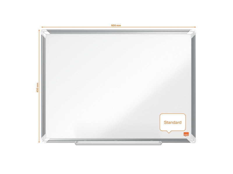 Nobo Premium Plus Whiteboard Stahl 60 x 45 cm