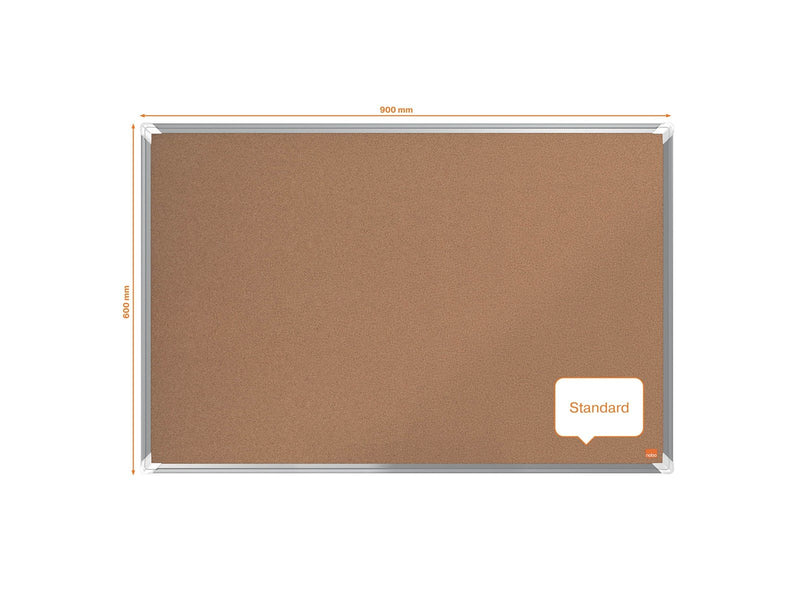 Nobo Premium Plus Kork-Notiztafel 60 x 90 cm