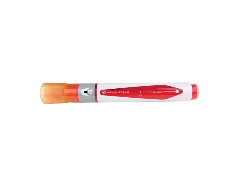 Nobo  Liquid Ink Boardmarker, trocken abwischbar, 10 Stück Rot