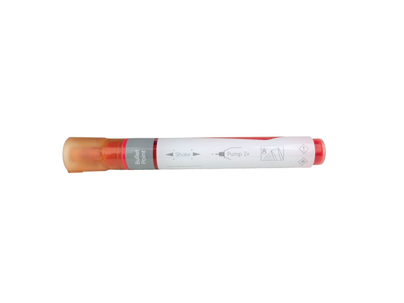 Nobo  Liquid Ink Boardmarker, trocken abwischbar, 10 Stück Rot