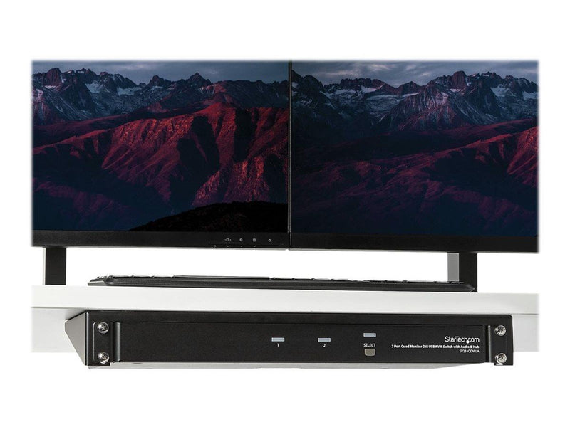 StarTech.com 1U 19in Stahl Vertical Rack