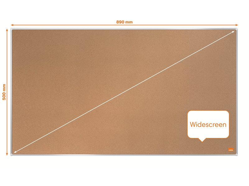 Nobo Impression Pro Kork-Notiztafel Widescreen 40"