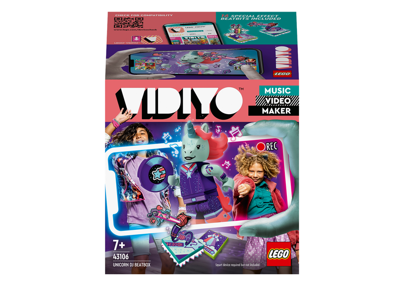 LEGO VIDIYO 43106 Unicorn DJ BeatBox