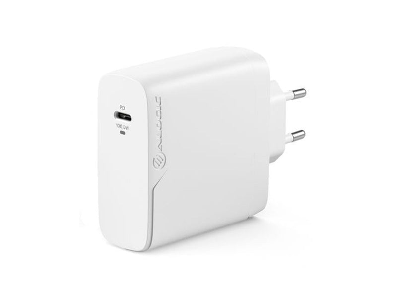 ALOGIC 1X100 Rapid Power 100W GaN Charger - Incl. 2m USB-C Charging Cable